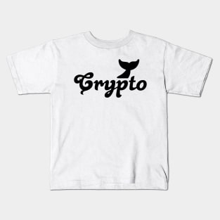 Crypto Whale Kids T-Shirt